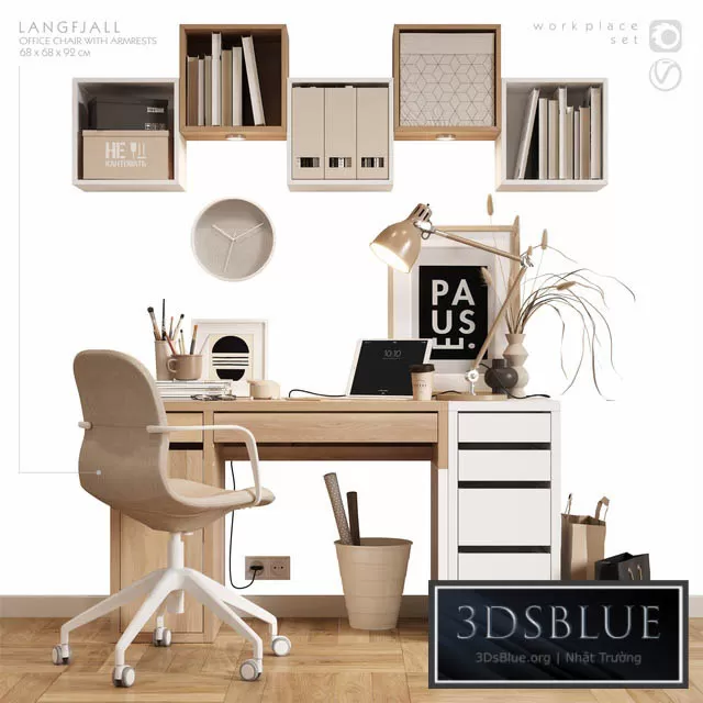 FURNITURE – OFFICE FURNITURE – 3DSKY Models – 7767 FURNITURE – OFFICE FURNITURE – 3DSKY Models – 7767