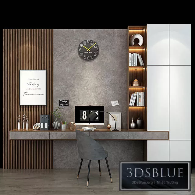 FURNITURE – OFFICE FURNITURE – 3DSKY Models – 7808 FURNITURE – OFFICE FURNITURE – 3DSKY Models – 7808