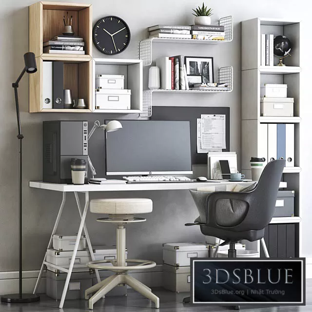 FURNITURE – OFFICE FURNITURE – 3DSKY Models – 7810