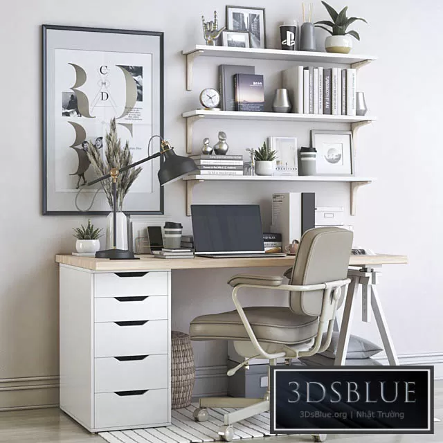 FURNITURE – OFFICE FURNITURE – 3DSKY Models – 7817