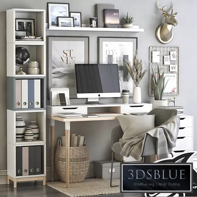 FURNITURE – OFFICE FURNITURE – 3DSKY Models – 7821