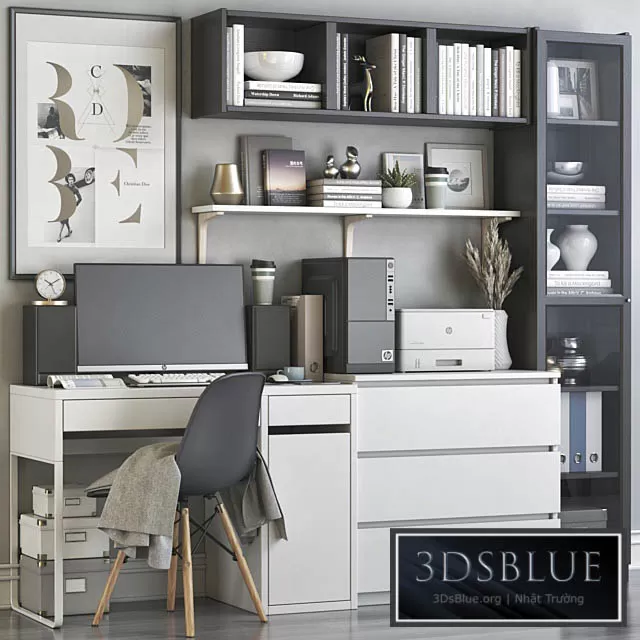 FURNITURE – OFFICE FURNITURE – 3DSKY Models – 7823