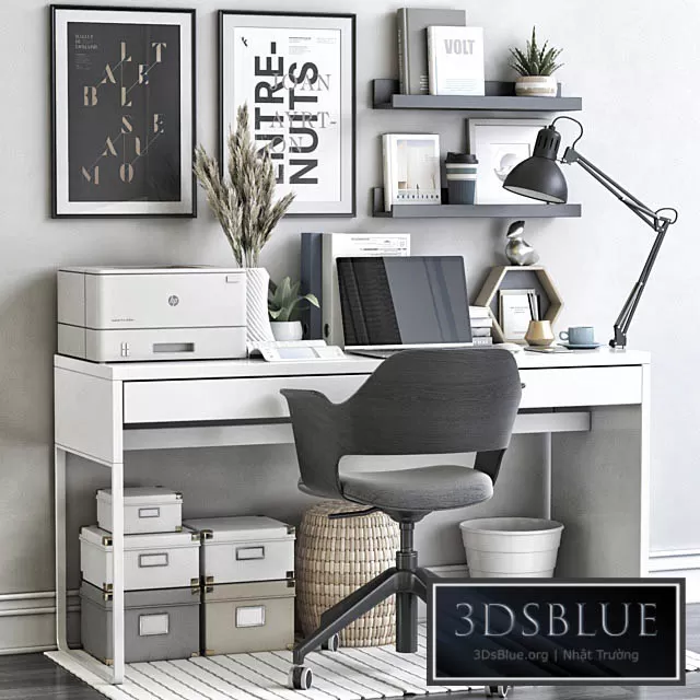 FURNITURE – OFFICE FURNITURE – 3DSKY Models – 7825