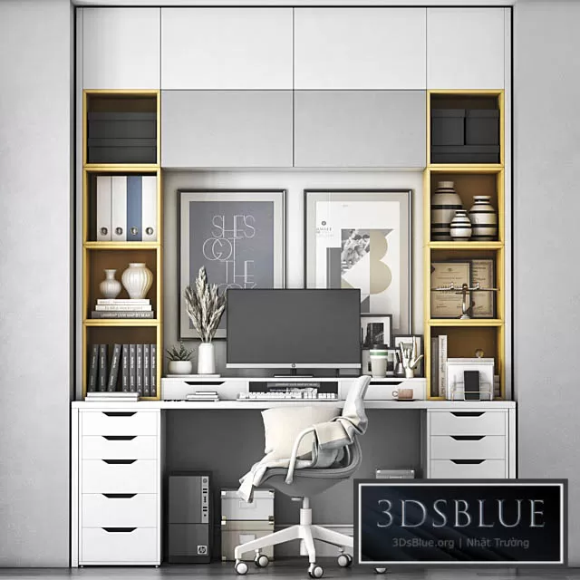 FURNITURE – OFFICE FURNITURE – 3DSKY Models – 7830