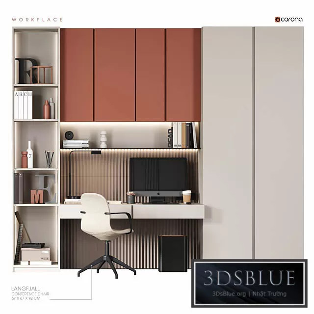 FURNITURE – OFFICE FURNITURE – 3DSKY Models – 7834