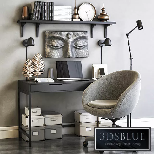 FURNITURE – OFFICE FURNITURE – 3DSKY Models – 7835