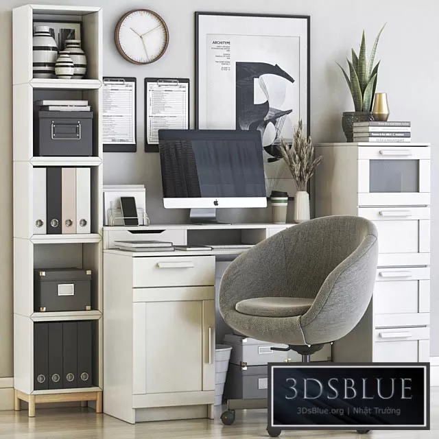 FURNITURE – OFFICE FURNITURE – 3DSKY Models – 7836