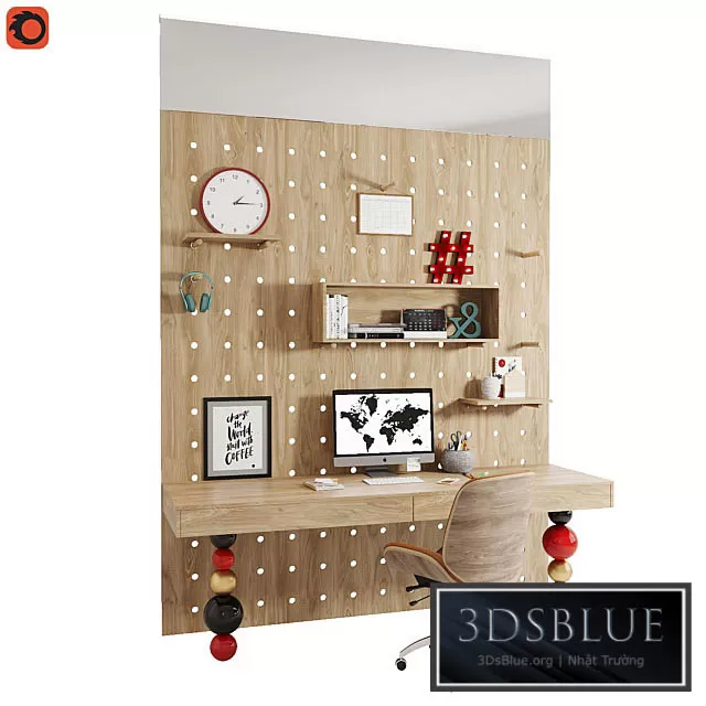 FURNITURE – OFFICE FURNITURE – 3DSKY Models – 7839