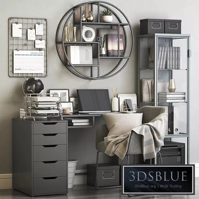 FURNITURE – OFFICE FURNITURE – 3DSKY Models – 7863