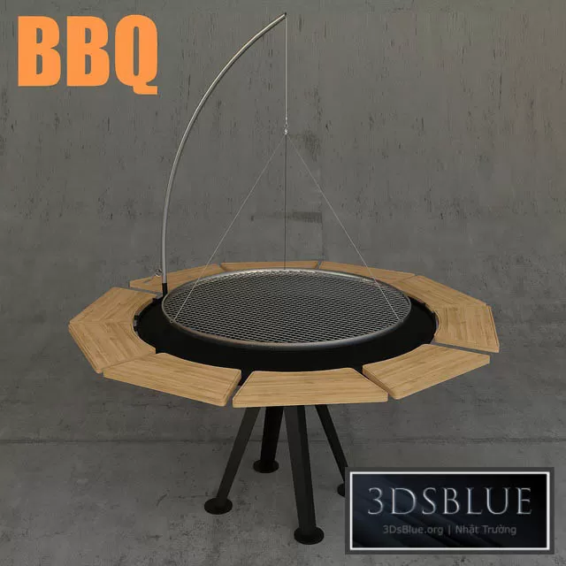 ARCHITECTURE – BABECUE & GRILL – 3DSKY Models – 9