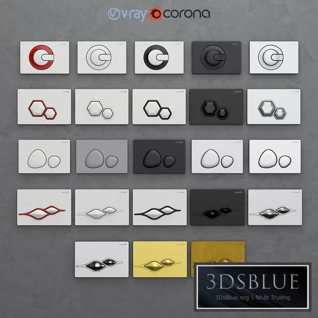 BATHROOM – ACCESSORIES – 3DSKY Models – 827 BATHROOM – ACCESSORIES – 3DSKY Models – 827