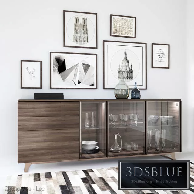 FURNITURE – SIDEBOARD & CHEST – 3DSKY Models – 8521 FURNITURE – SIDEBOARD & CHEST – 3DSKY Models – 8521