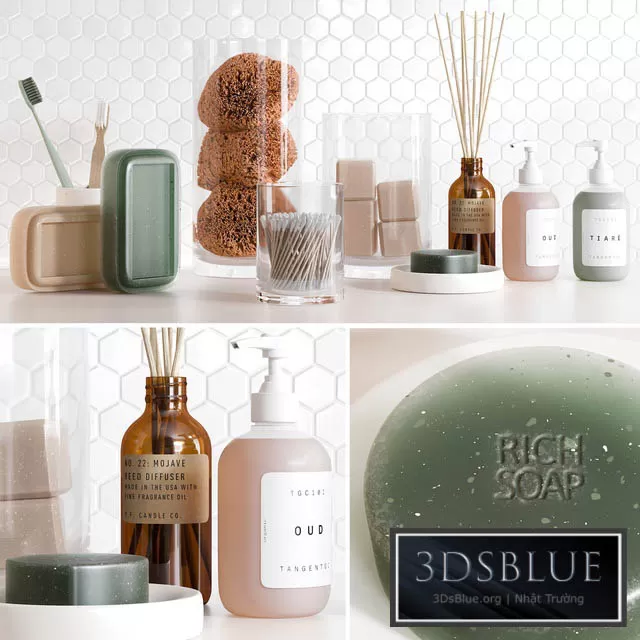 BATHROOM – ACCESSORIES – 3DSKY Models – 860 BATHROOM – ACCESSORIES – 3DSKY Models – 860