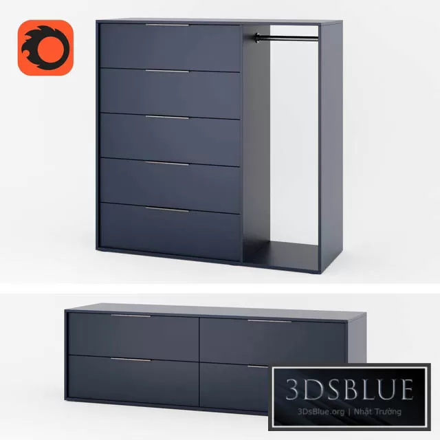 FURNITURE – SIDEBOARD & CHEST – 3DSKY Models – 8593 FURNITURE – SIDEBOARD & CHEST – 3DSKY Models – 8593