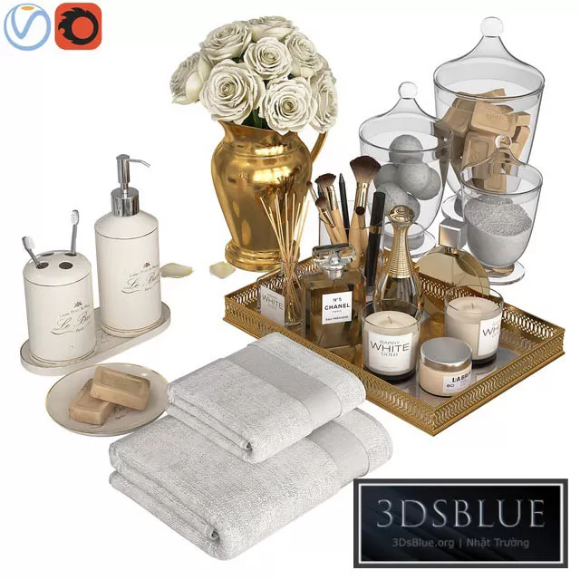 BATHROOM – ACCESSORIES – 3DSKY Models – 864 BATHROOM – ACCESSORIES – 3DSKY Models – 864