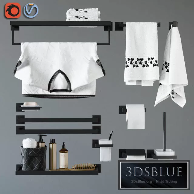 BATHROOM – ACCESSORIES – 3DSKY Models – 874 BATHROOM – ACCESSORIES – 3DSKY Models – 874