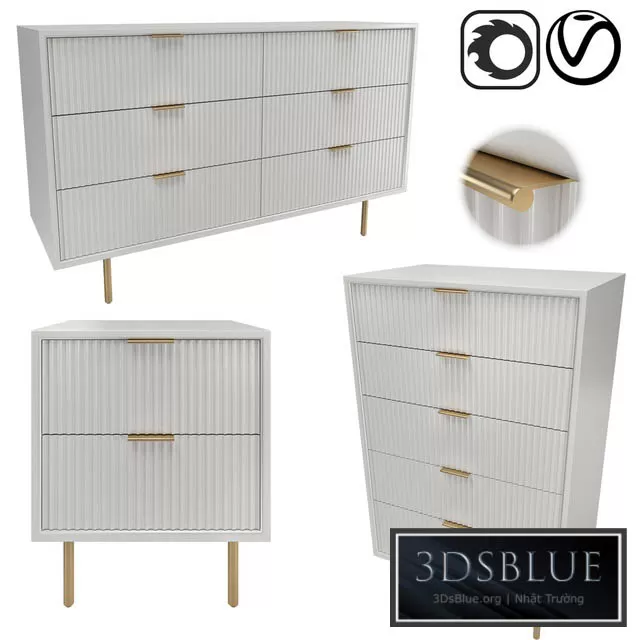 FURNITURE – SIDEBOARD & CHEST – 3DSKY Models – 8814 FURNITURE – SIDEBOARD & CHEST – 3DSKY Models – 8814