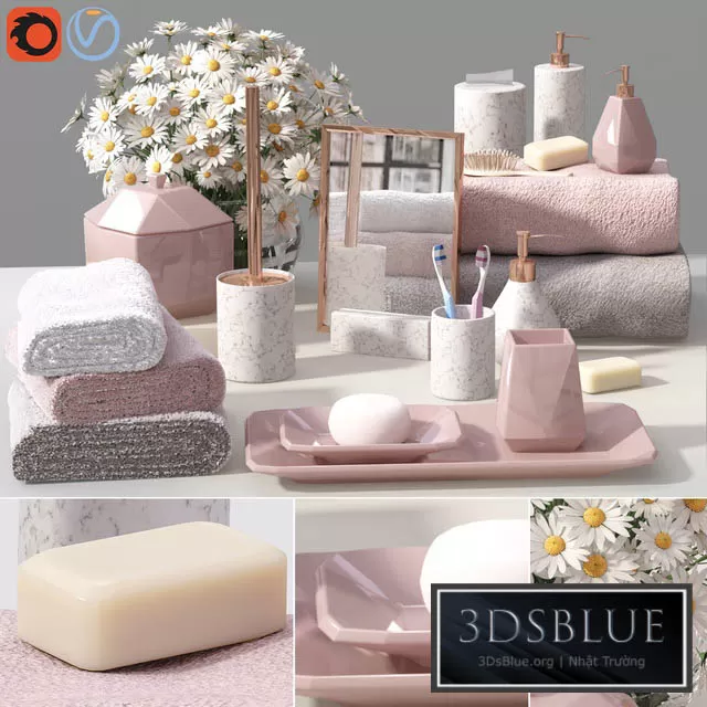 BATHROOM – ACCESSORIES – 3DSKY Models – 885 BATHROOM – ACCESSORIES – 3DSKY Models – 885