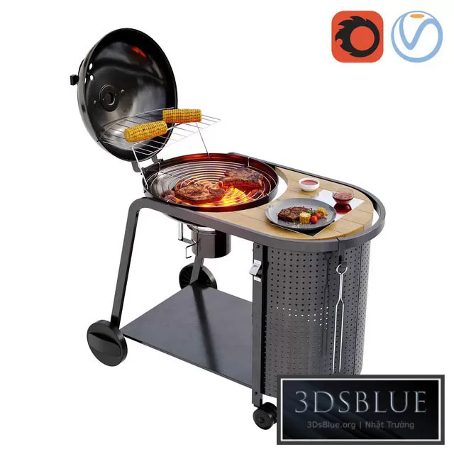 ARCHITECTURE – BABECUE & GRILL – 3DSKY Models – 10