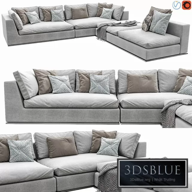 FURNITURE – SOFA – 3DSKY Models – 9056