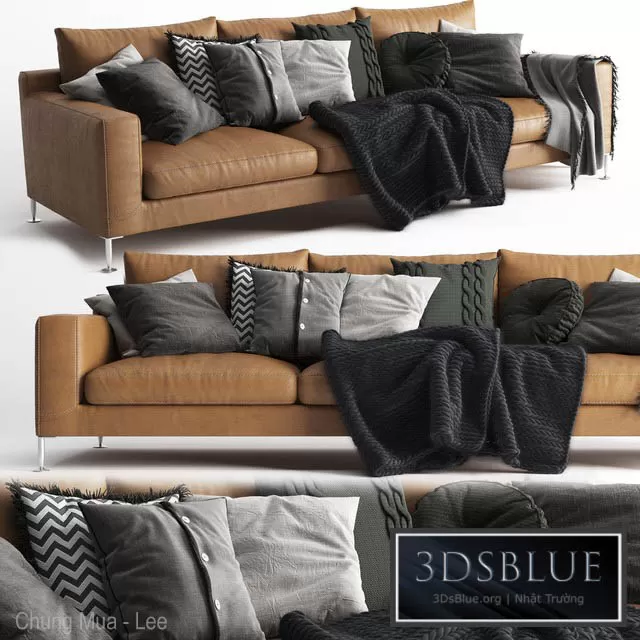 FURNITURE – SOFA – 3DSKY Models – 9076