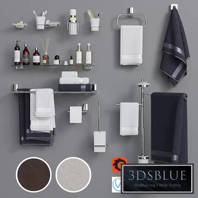 BATHROOM – ACCESSORIES – 3DSKY Models – 917 BATHROOM – ACCESSORIES – 3DSKY Models – 917