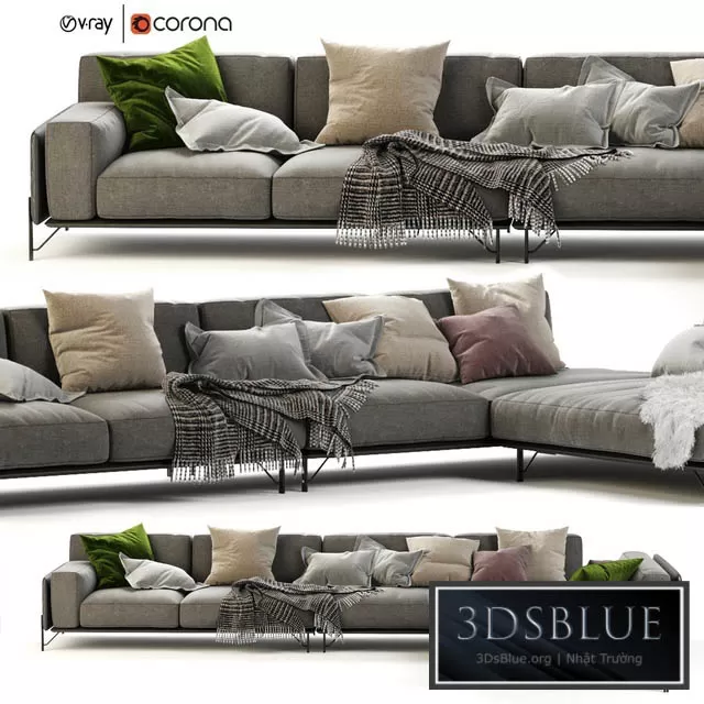 FURNITURE – SOFA – 3DSKY Models – 9218 FURNITURE – SOFA – 3DSKY Models – 9218