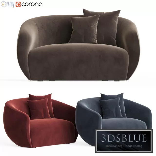 FURNITURE – SOFA – 3DSKY Models – 9331 FURNITURE – SOFA – 3DSKY Models – 9331