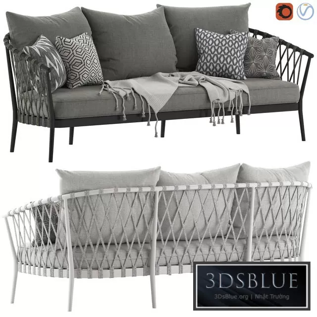 FURNITURE – SOFA – 3DSKY Models – 9393