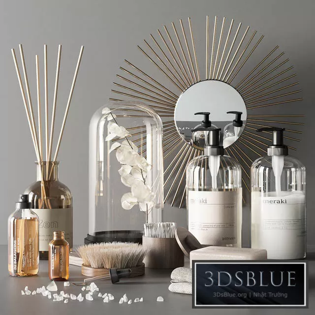 BATHROOM – ACCESSORIES – 3DSKY Models – 942 BATHROOM – ACCESSORIES – 3DSKY Models – 942