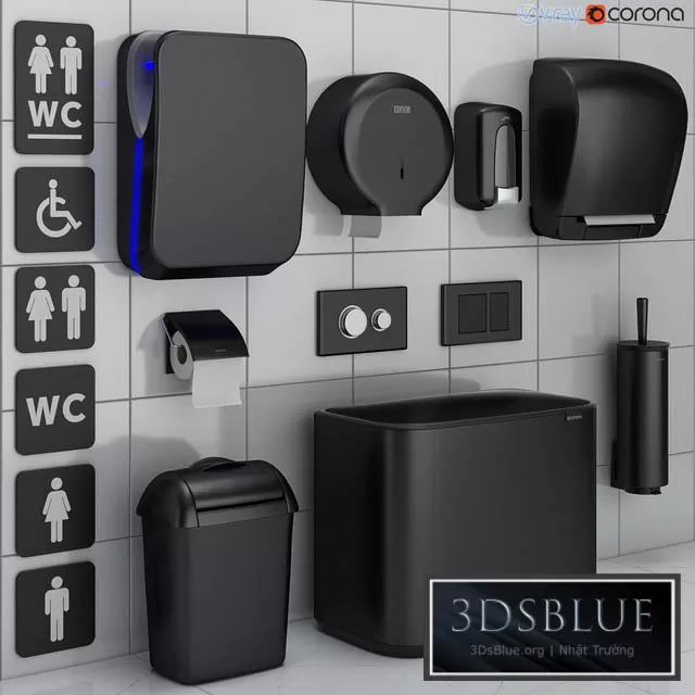 BATHROOM – ACCESSORIES – 3DSKY Models – 944 BATHROOM – ACCESSORIES – 3DSKY Models – 944