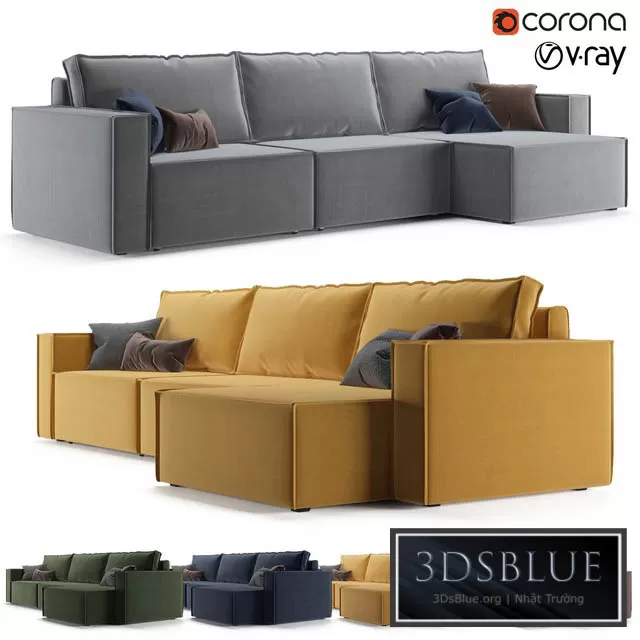 FURNITURE – SOFA – 3DSKY Models – 9445