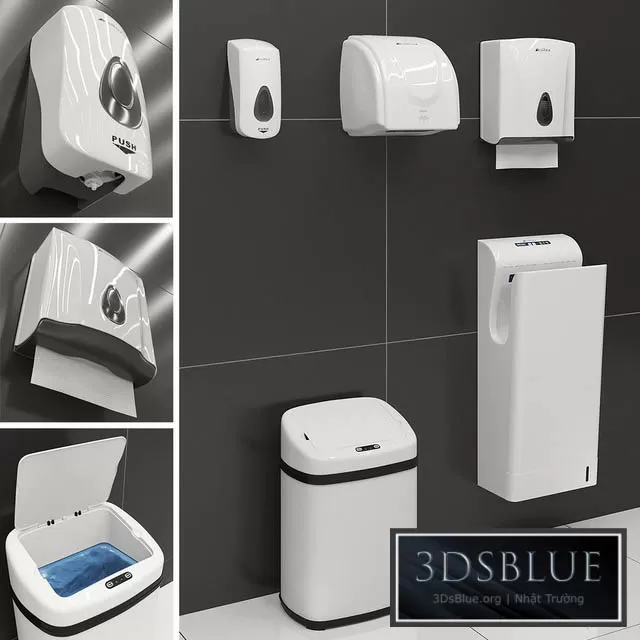 BATHROOM – ACCESSORIES – 3DSKY Models – 947 BATHROOM – ACCESSORIES – 3DSKY Models – 947
