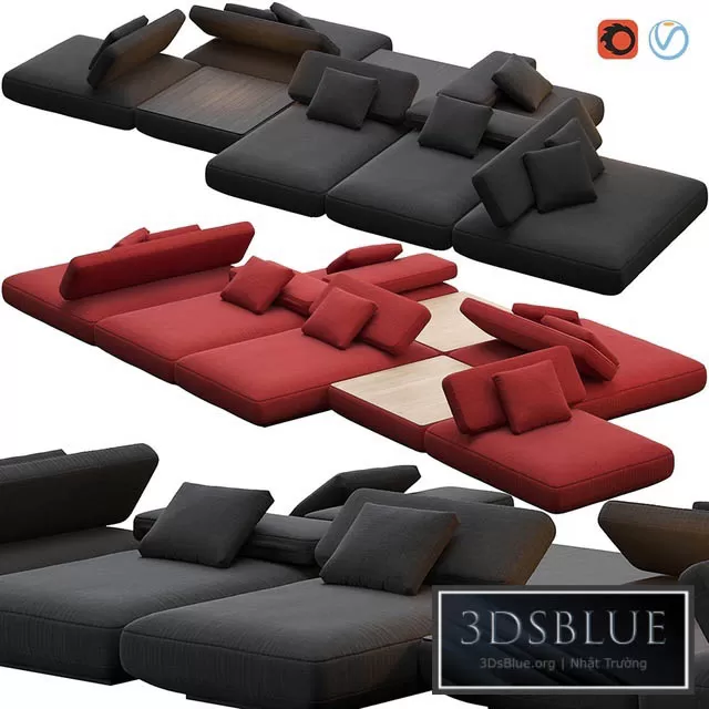 FURNITURE – SOFA – 3DSKY Models – 9476