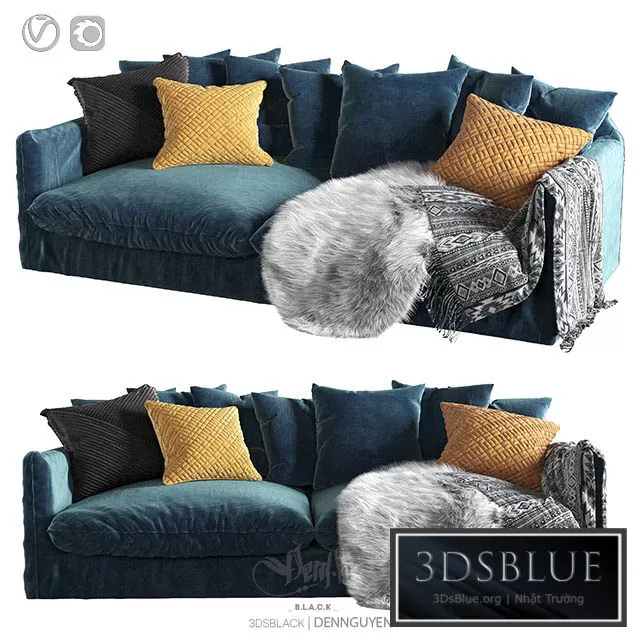 FURNITURE – SOFA – 3DSKY Models – 9493