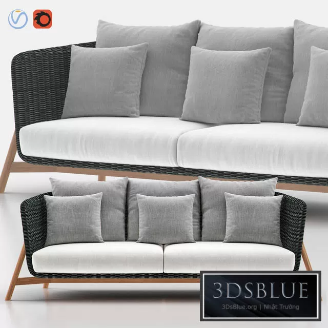 FURNITURE – SOFA – 3DSKY Models – 9527