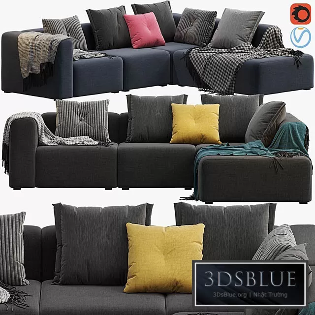 FURNITURE – SOFA – 3DSKY Models – 9610