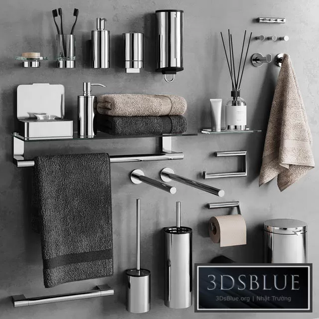 BATHROOM – ACCESSORIES – 3DSKY Models – 962 BATHROOM – ACCESSORIES – 3DSKY Models – 962