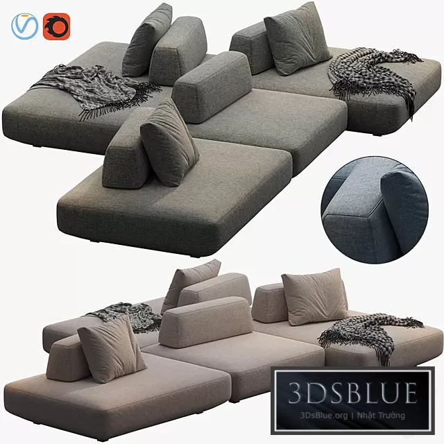 FURNITURE – SOFA – 3DSKY Models – 9727