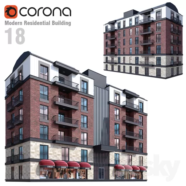 3DSKY FREE – EXTERIORS – No.019