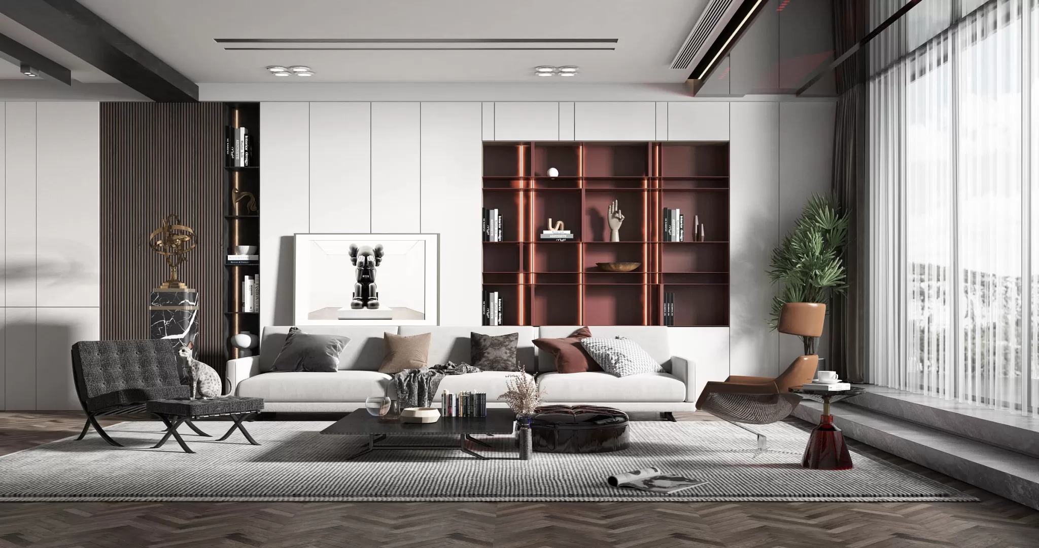 INTERIOR 3D SCENES – SIMPLE STYLE – 0003