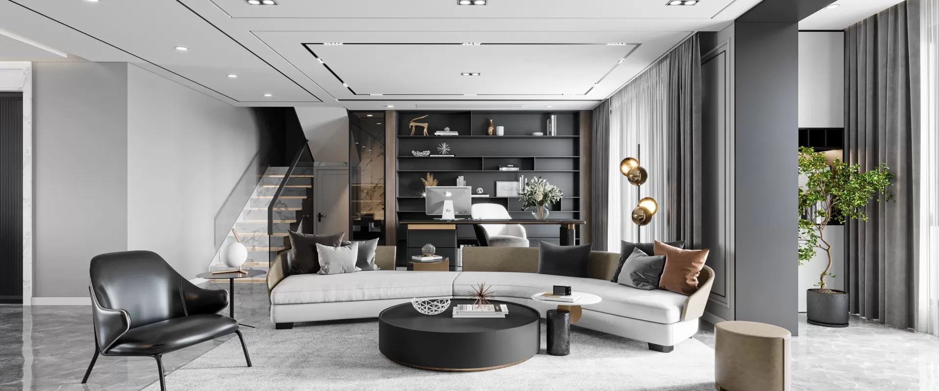 INTERIOR 3D SCENES – SIMPLE STYLE – 0008