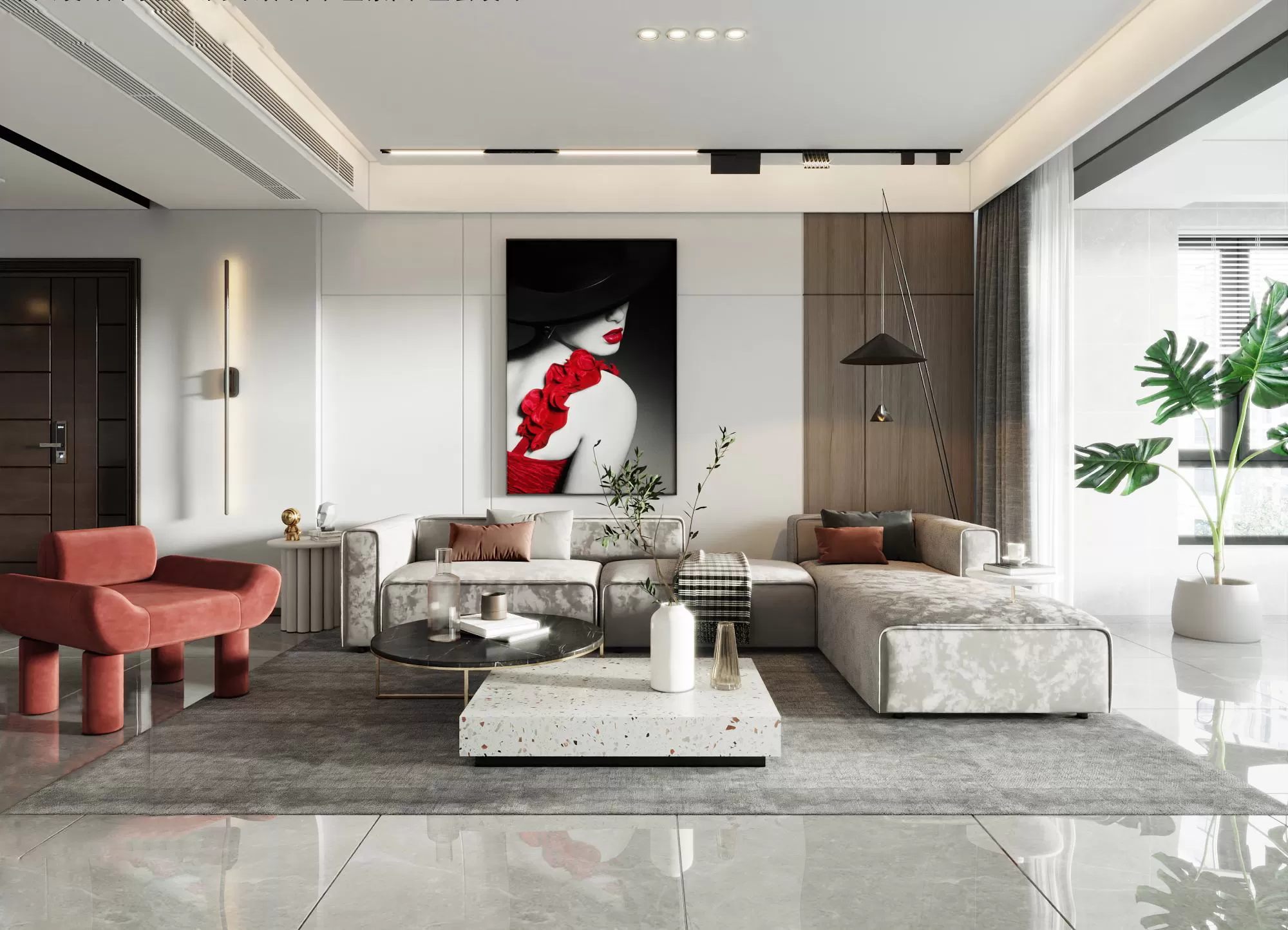 INTERIOR 3D SCENES – SIMPLE STYLE – 0010