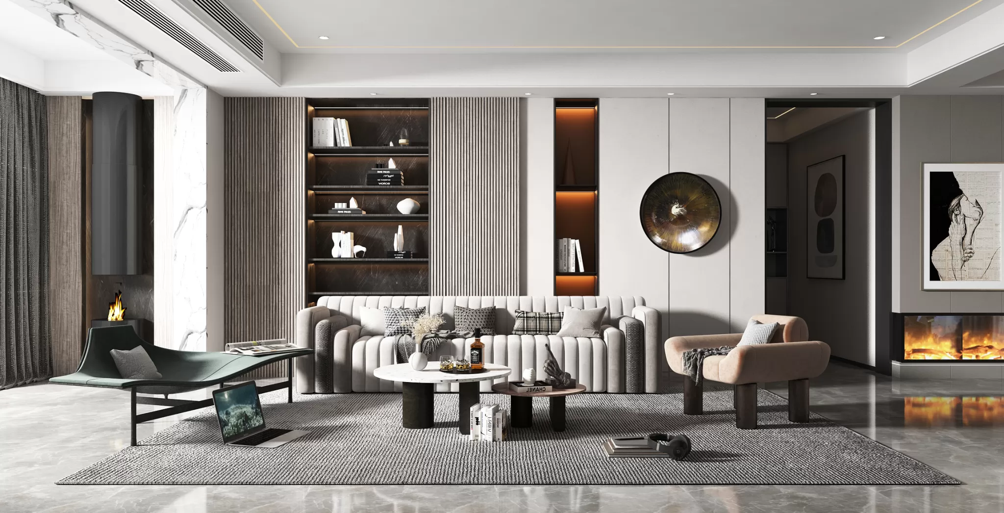 INTERIOR 3D SCENES – SIMPLE STYLE – 0013