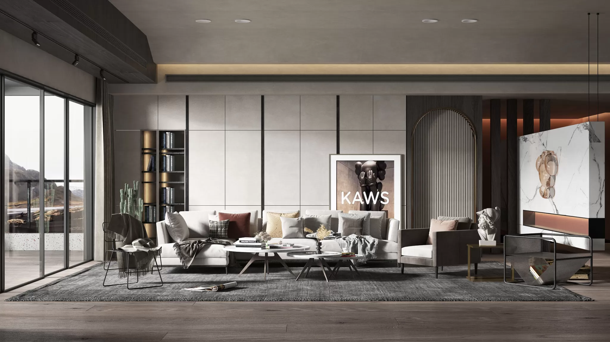 INTERIOR 3D SCENES – SIMPLE STYLE – 0015