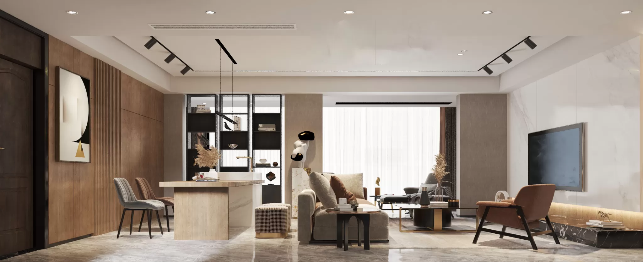 INTERIOR 3D SCENES – SIMPLE STYLE – 0020