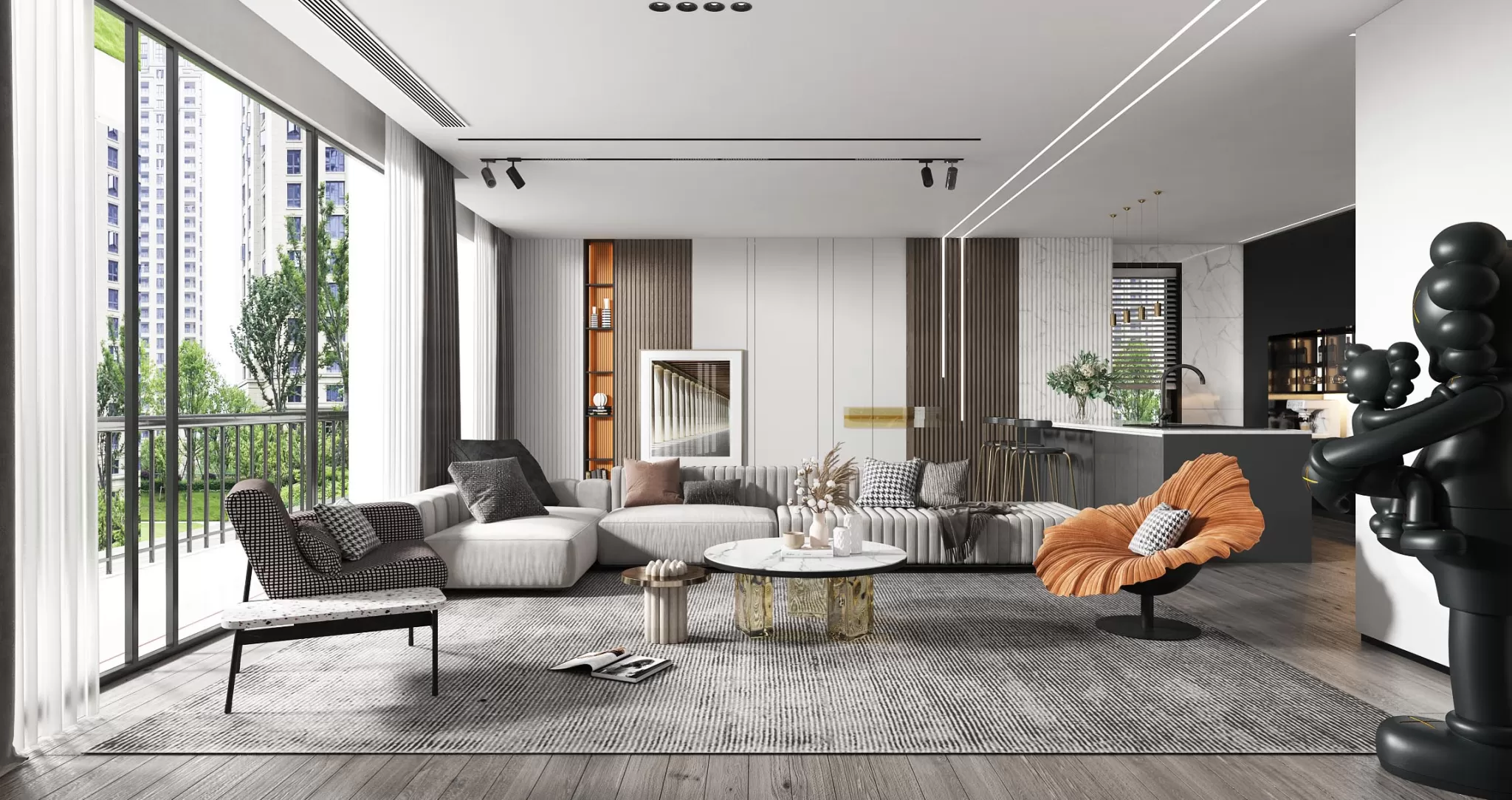 INTERIOR 3D SCENES – SIMPLE STYLE – 0021