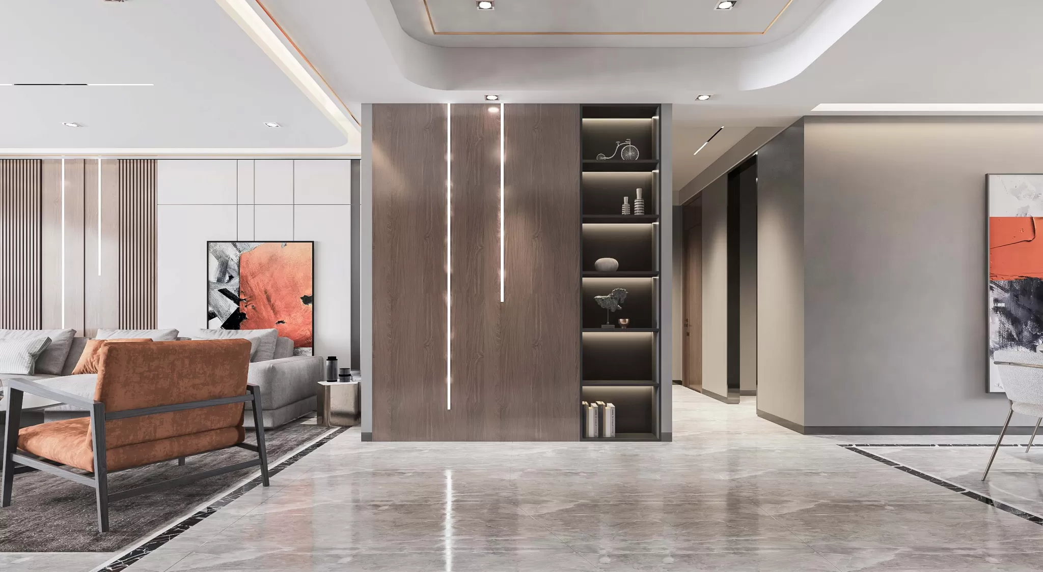 INTERIOR 3D SCENES – SIMPLE STYLE – 0023