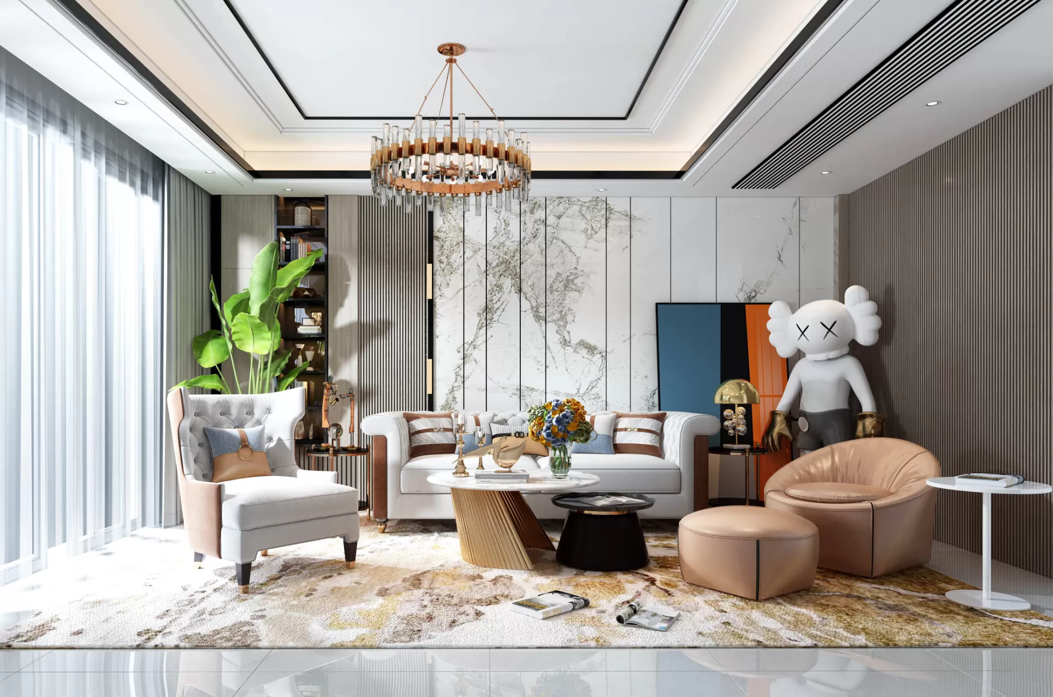 INTERIOR 3D SCENES – SIMPLE STYLE – 0026