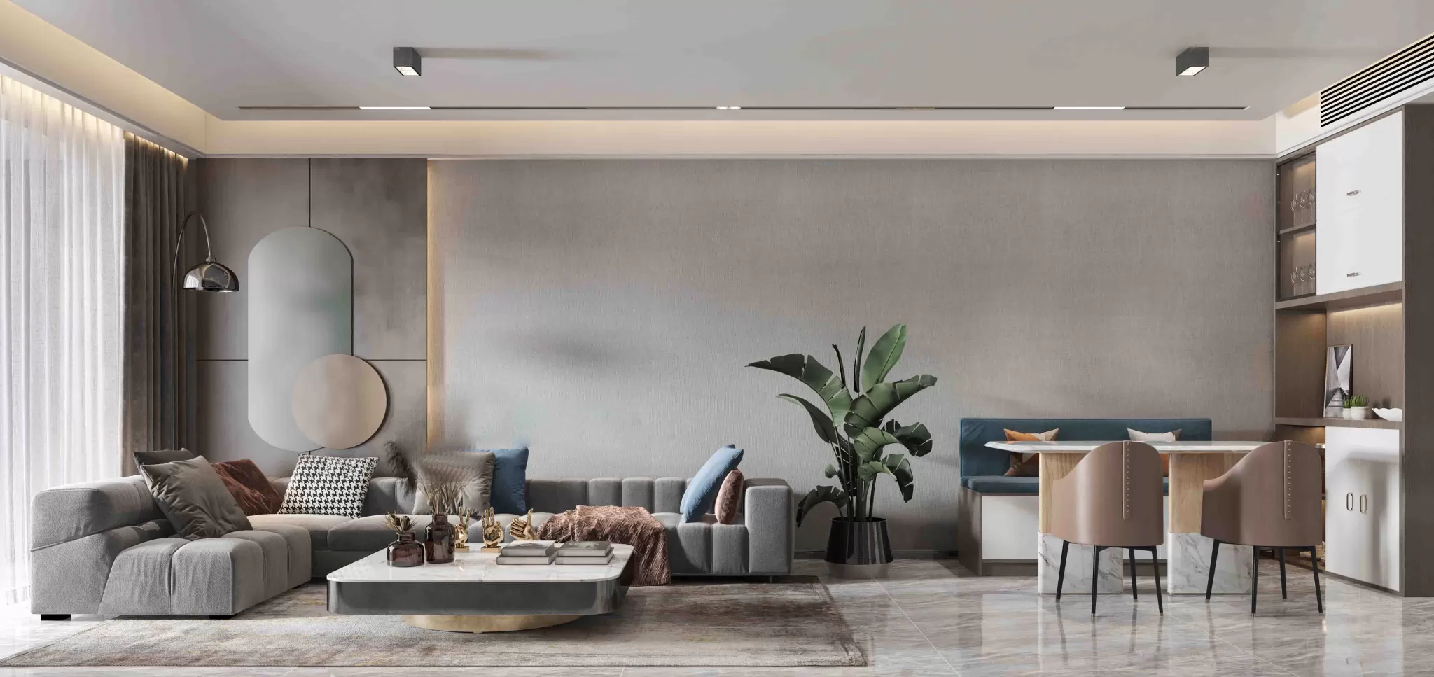 INTERIOR 3D SCENES – SIMPLE STYLE – 0040